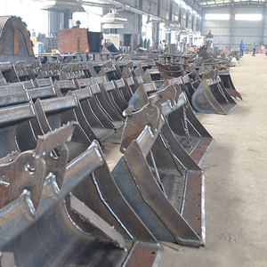 Cubo de masa inclinable hidráulica de fabricante de China, todos los 3-5T Mini excavadoras, retroexcavadora, Cubo de barro inclinable, cubos limpios - Product Image 5