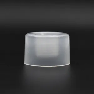 Factory wholesale double wall plastic screw cap cosmetic skin care bottle lid
