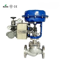 Vanne de coupure pneumatique à commande linéaire par film, à siège unique, haute température, ZHJP ZJHM-50