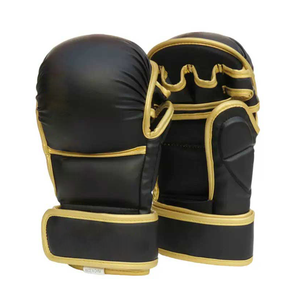 <span class=keywords><strong>Guantes</strong></span> de boxeo con logotipo personalizado <span class=keywords><strong>Guantes</strong></span> de entrenamiento MMA de cuero PU <span class=keywords><strong>Guantes</strong></span> de medio dedo <span class=keywords><strong>Guantes</strong></span> De Boxeo - Product Image 3