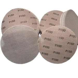 Mesh sandpaper 9 inch dry grinding putty polishing sand round paper for drywall sander