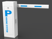 Barrière de parking automatique en alliage d'aluminium BS-9506, longueur maximale 5M, protection IP55, fonction anti-pincement, CE