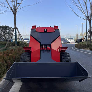 मुफ्त शिपिंग 1 टी डीजल व्हील लोडर 2 टी मिनी ट्रैक स्किड स्टीड लोडर बिक्री के लिए 1 वर्ष की वारंटी के साथ मिनी व्हील लोडर - Product Image 6