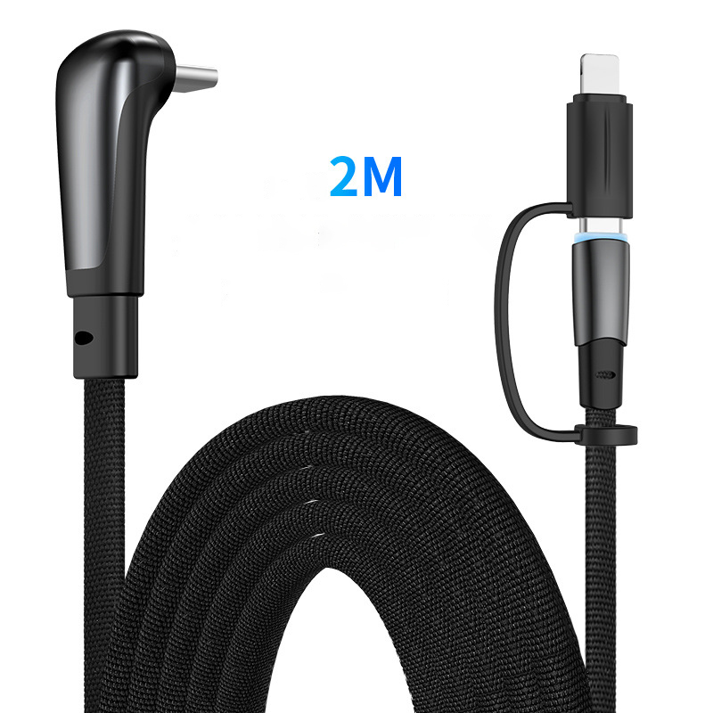 C to 2-in-1 2M Black