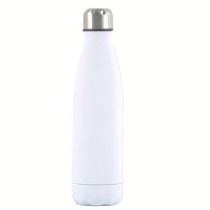 500Ml 750Ml Thermal <b>Water</b> Stainless Steel Sublimation Sports Cola Shape <b>Bottle</b> - Product Image 1