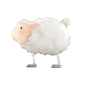 Hot enfants dessin animé animal de compagnie marche marche <span class=keywords><strong>Film</strong></span> en aluminium fête d'anniversaire marche ballon en gros jouet de noël décoration - Product Image 2