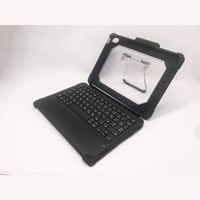 Keyboard Mini Nirkabel Desain Baru 2023 untuk iPad 10th 10.9 inci, Dilengkapi Casing iPad & Slot Penyimpanan Pensil