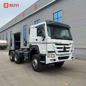 Venta al por Mayor <span class=keywords><strong>de</strong></span> Fábrica, Camión Tractor Sinotruk 6x4 <span class=keywords><strong>de</strong></span> <span class=keywords><strong>Segunda</strong></span> Mano, 380hp, 10 Ruedas, Camión Tractor Howo para África - Product Image 2