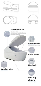 Weight Loss Float <strong>tank</strong> Therapy Spa Capsule Ozone Sauna Spa Capsules Float <strong>tank</strong> Pod Hydrogen <strong>Sensory</strong> <strong>Deprivation</strong> Detox Foot Spa - Product Image 4