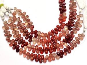 AAA Andesine Labradorite 6x8mm Smooth Teardrop Briolette Bead Natural Rare Andesine Gemstone Gotas sueltas Bead para la fabricación de joyas - Product Image 6