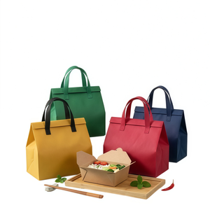 Bolsa de Reparto Aislada de Alta Capacidad para Transporte de Comida de Restaurante con Costuras Reforzadas y Diseño de Correa Ajustable para el Hombro - Product Image 3