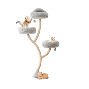 Piattaforma per Gatti a 3 Livelli a Forma di Nuvola, Moderna, per Ordini all'Ingrosso per Negozi di Animali e Distributori - Product Image 3