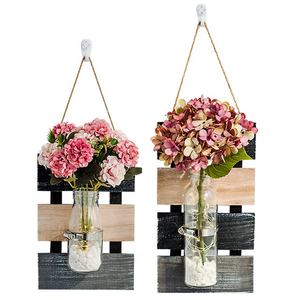 Vietnam venta al por mayor de la habitación de madera, estante de pared, decoración de la flor marco plantador colgante de pared decorativo - Product Image 1