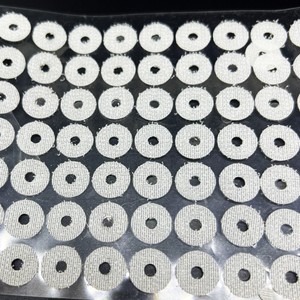 Attache de câble en nylon double face dos à dos réutilisable auto-adhésif crochet et boucle avec boucle en plastique - Product Image 2