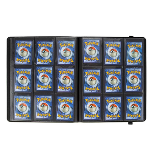 360 công suất lớn PU <span class=keywords><strong>PVC</strong></span> Pet Vàng <span class=keywords><strong>PVC</strong></span> giao dịch thẻ chất kết dính với 9 túi tay áo cho Máy Photocopy chủ và thẻ trò chơi thư mục - Product Image 6