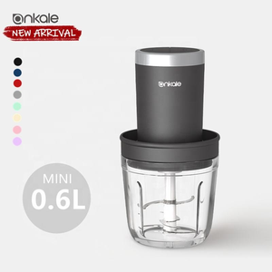 Picadora de carne eléctrica automática de bajo ruido de 300W con carcasa de vidrio de 0.6L con piezas fáciles de romper para uso doméstico. - Product Image 6