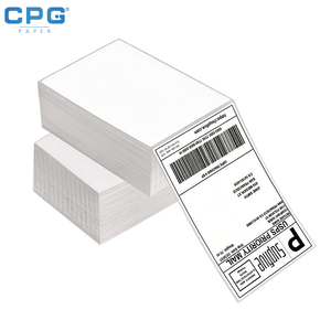 สั่งซื้อจำนวนมาก ม้วนกระดาษสติกเกอร์ความร้อน 40x30 มม. 4x6 นิ้ว ความไวสูง สำหรับอีคอมเมิร์ซ โลจิสติกส์ และคลังสินค้า - Product Image 1