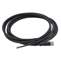 Juya — connecteur de câble d'extension étanche M8 à 3, 4, 5, 6, 8 broches, prise droite mâle