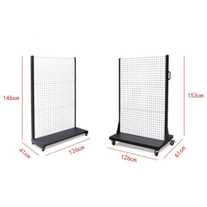 Bán lẻ điện cửa hàng phần cứng đồ đạc <span class=keywords><strong>Pegboard</strong></span> Phụ kiện thiết kế kim loại đứng công cụ điện Rack hiển thị - Product Image 6