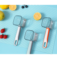 Roestvrijstalen Schilmes Met Vat Groentekomkommer Fruit Aardappel Keuken Accessoires Keuken Gadget