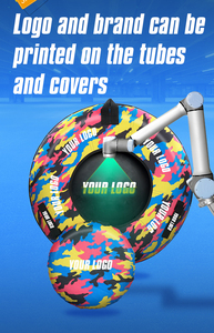 Tubo de Nieve Inflable Resistente de 46 Pulgadas con Cámara de Butilo, Válvula Corta y Cubiertas de Lona Premium - Product Image 4