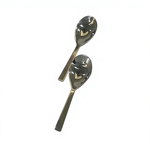 Mini cuillère à café Masala en acier inoxydable et résine pour compléments alimentaires - Product Image 1