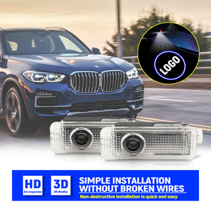 Projecteurs LED de bienvenue pour BMW Série 3/4 (E90/E92/F30/F32/F80/F82/M3/M4) – Logo de voiture effet fantôme, étanches IP67, installation facile - Product Image 6