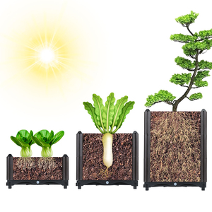 Jardinera Elevada de Plástico, Macetas Elevadas para Cultivar Verduras, Flores y Hierbas, Contenedor de Cultivo - Product Image 4