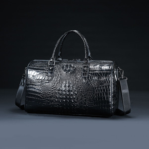 Nouvel ensemble de sacs de <span class=keywords><strong>voyage</strong></span> de luxe en cuir de vache véritable pour <span class=keywords><strong>homme</strong></span>, grande capacité, <span class=keywords><strong>sac</strong></span> à bandoulière portable de marque - Product Image 6