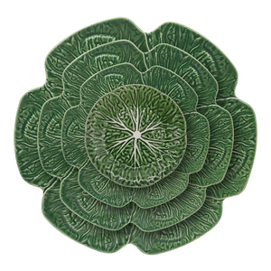 Assiettes en céramique en forme <span class=keywords><strong>de</strong></span> <span class=keywords><strong>feuille</strong></span> <span class=keywords><strong>de</strong></span> <span class=keywords><strong>chou</strong></span> - <span class=keywords><strong>Vaisselle</strong></span> alimentaire pour restaurants et traiteurs - Product Image 1