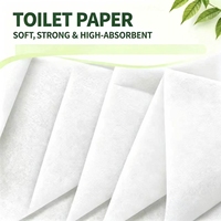Rouleaux de papier toilette personnalisés 3 plis de qualité supérieure, écologiques, doux et respectueux de la peau, pour la maison et la salle de bain (vente en gros)