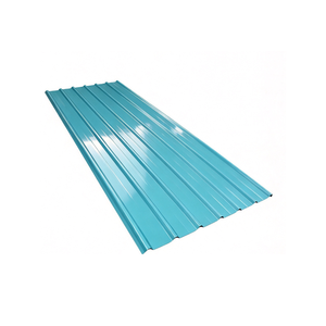 Lámina de Acero Corrugado PPGI para Techos, Láminas Metálicas con Recubrimiento de Color para Almacenes y Construcción Comercial - Product Image 1