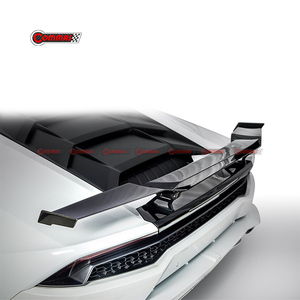 สปอยเลอร์หลังคุณภาพดีสำหรับรถยนต์ Lamborghini Huracan LP580 LP610 EVO ชุดแต่งปีกหลัง - Product Image 2