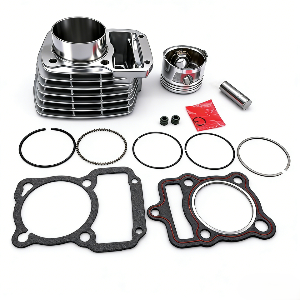 New 150cc 4 Stroke Big Bore Cylinder Block Kit for CG150 Motorcycle ...