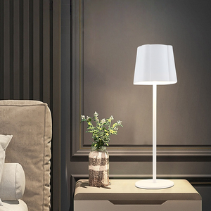 现代创意床头小台灯可充电触摸控制电池供电新颖设计LED阅读台灯 - Product Image 5