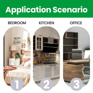 Elegante y moderno organizador de encimera de cocina con un cajón de madera hecho pequeño Almacenamiento de herramientas de cocina - Product Image 5