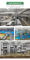 Aanpasbare automatische productielijn voor diepvriesfrieten, aardappelverwerkingsmachine voor grote snackfabrieken