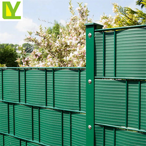 LIYUAN Bande de protection PVC pour clôture, film occultant rigide <span class=keywords><strong>RAL</strong></span> <span class=keywords><strong>7016</strong></span>, gris <span class=keywords><strong>anthracite</strong></span> foncé, 19 cm x 26 m - Product Image 2