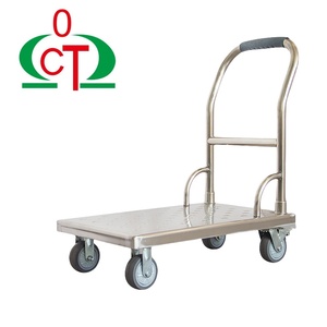 Carrito de comedor de acero inoxidable, carro de colección de cuencos gruesos, carrito de servicio de restaurante, carrito comercial de acero inoxidable - Product Image 2