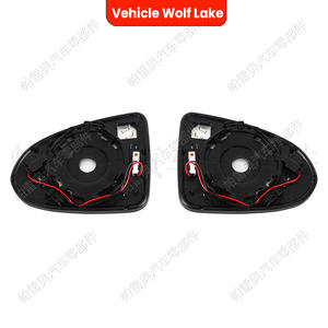 Verre de remplacement pour rétroviseur droit Hyundai Sonata 2020-2022, protection contre les angles morts, couleur argent - Product Image 2