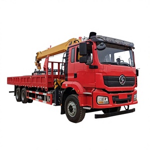 Camión Grúa de Servicio Pesado Shacman 6x4, Motor Weichai de 270HP, Xugong 12T, Pluma de 5 Secciones, Camión de Elevación para Construcción - Product Image 1