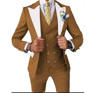 Nouveauté 2024 : Costumes <span class=keywords><strong>Homme</strong></span> 3 Pièces Slim Fit – Ensemble Business Tendance pour Mariage et Cérémonie – Tenue de Marié 3 Pièces - Product Image 5