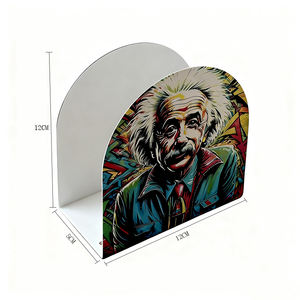 Porte-serviettes en métal vintage au design moderne pour la cuisine, les cafés, les tables de pique-nique, rangement de papier, décoration, porte-serviettes en étain - Product Image 3