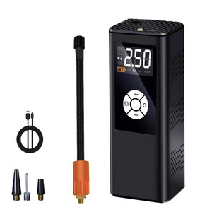 Portable Cordless Electric Car Air Pump 120W Digital Display Rapid <b>Inflation</b> For Cars Bicycles Basketball - Product Image 5