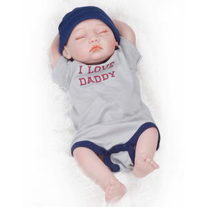 Muñeca Reborn de Silicona Hecha a Mano de 45 cm, Recién Nacido, 8 Pulgadas, Silicona Suave, Vinilo, Muñecas Reborn Baratas en Venta, Bebé Boneca Reborn de Silicona - Product Image 2