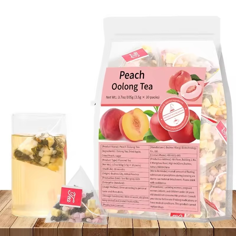 9 Thé Oolong à la pêche