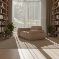 Canapé Idao Cloud en boîte, emballé sous vide, sans cadre, pour chambre à coucher, salon, chaises, meubles, canapé compressé, fauteuil pour la maison