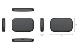 Portable 4G/5G LTE Mobile WIFI Router with 300Mbps Max LAN <strong>Data</strong> Rate <strong>Wireless</strong> <strong>Network</strong> Firewall &amp; WEP Encryption - Product Image 3