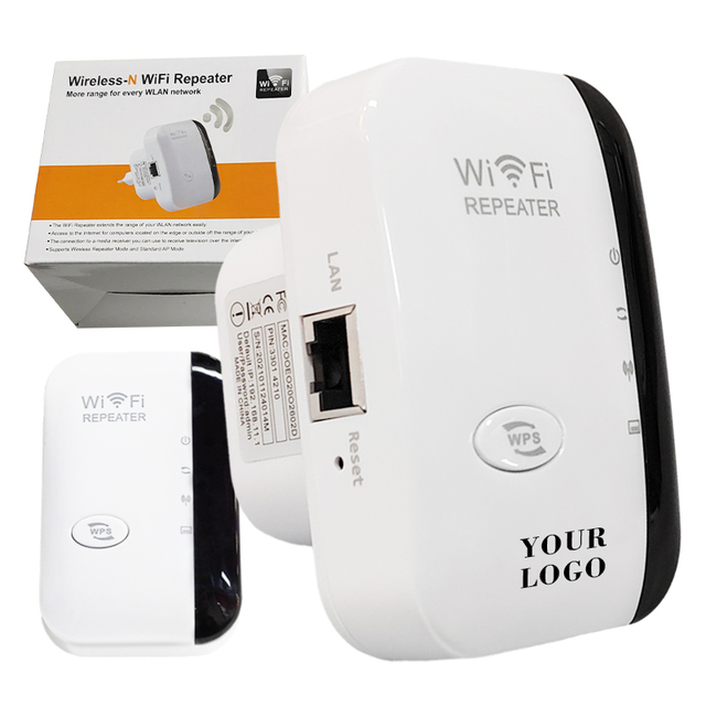 WiFi Extender Signal Booster WiFi Range Extender, Wireless Internet Repeater, Long Range Amplifier With Ethernet Port
