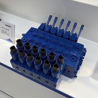 Vanne sectionnelle hydraulique pilotée TRM10 à détection de charge et partage de débit pour le contrôle des mini-excavatrices